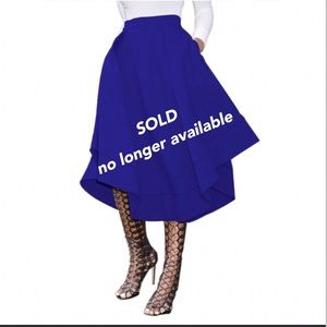 Womens Plus Size High Waist A Line Skirt Dresses